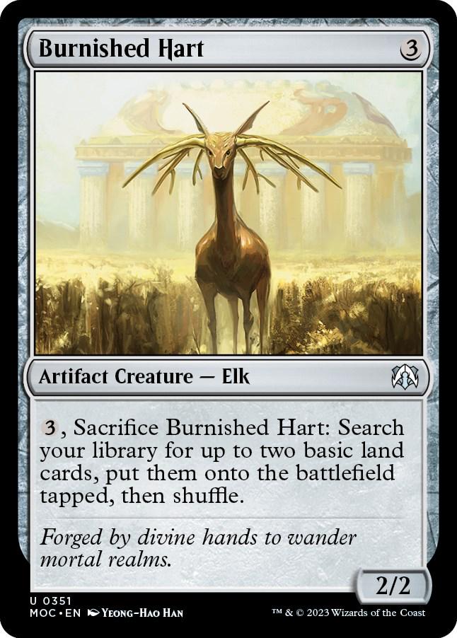 Burnished Hart #351 Magic March of the Machine Commander