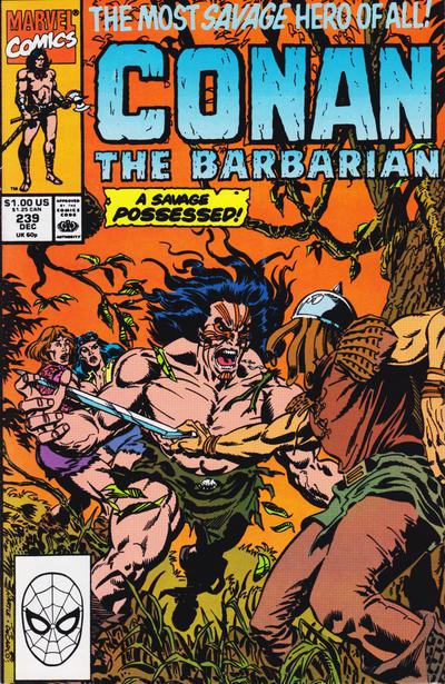 Conan the Barbarian #239 (1990) Comic Books Conan the Barbarian