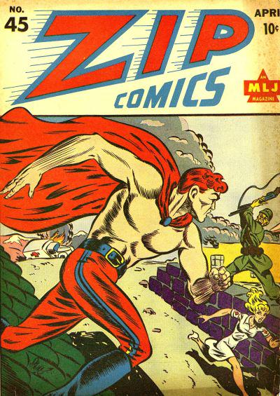 Zip Comics #45 (1944) Comic Books Zip Comics