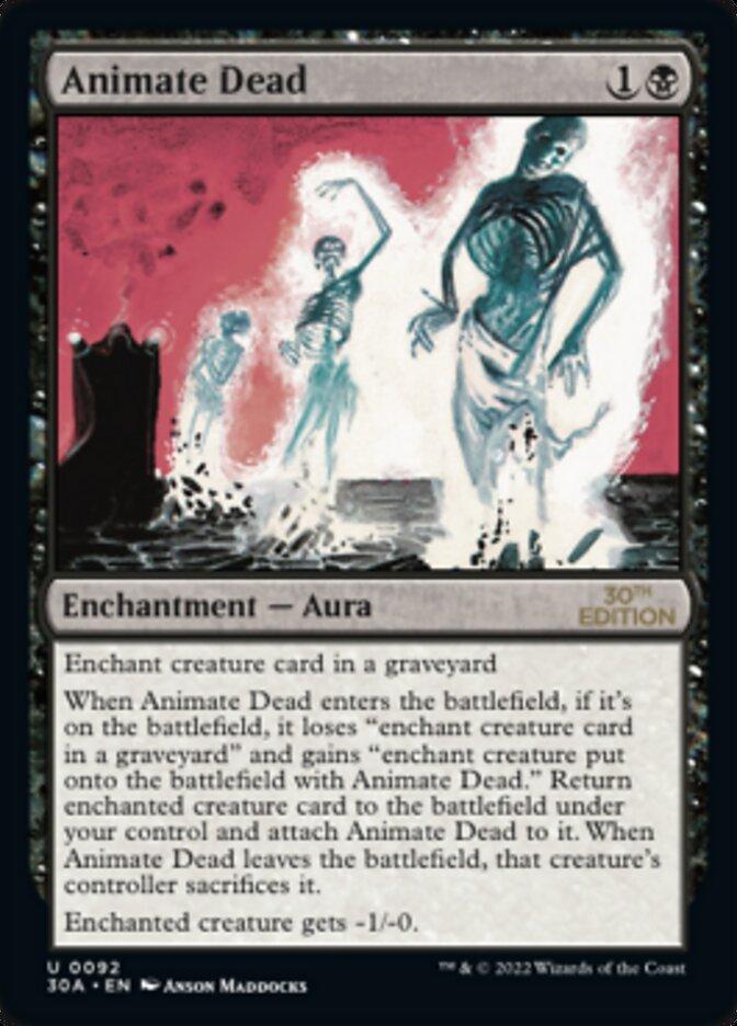 Animate Dead #92 Magic 30th Anniversary