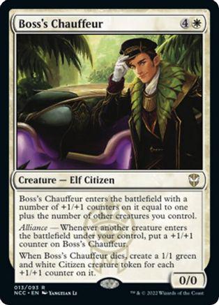 Boss's Chauffeur #13 Magic New Capenna Commander