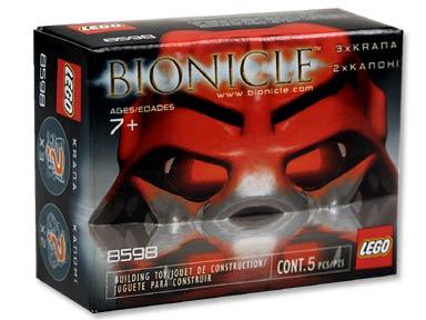 Kanohi Nuva & Krana Pack #8598 LEGO Bionicle