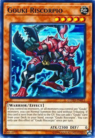 Gouki Riscorpio COTD-EN011 YuGiOh Code of the Duelist