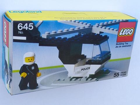 Police Helicopter #645 LEGO Town
