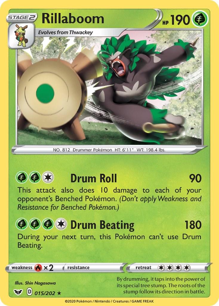 Rillaboom #15 Pokemon Sword & Shield