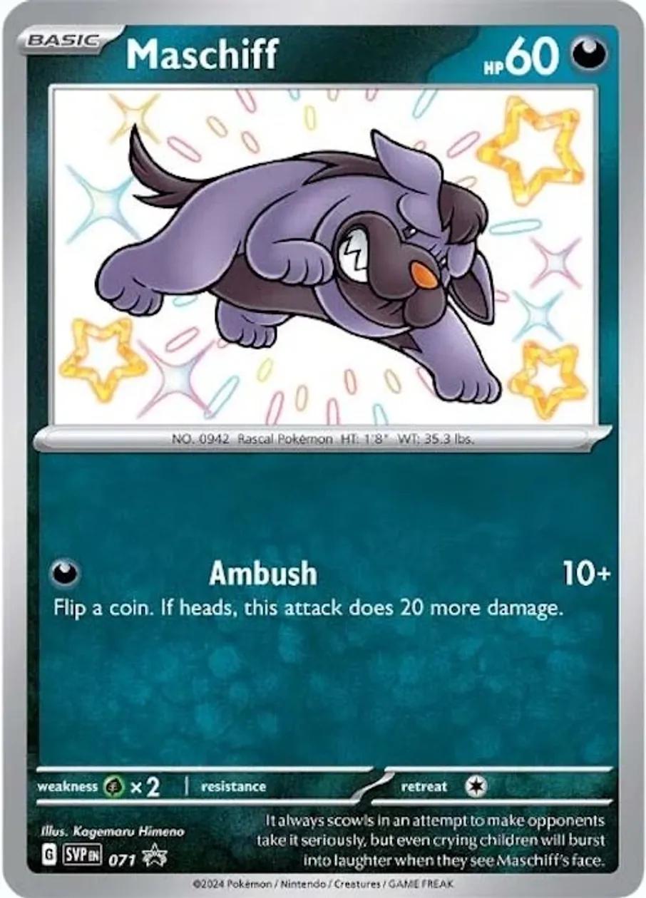 Maschiff #71 Prices | Pokemon Promo | Pokemon Cards Maschiff #71 Prices | Pokemon Promo | Pokemon Cards