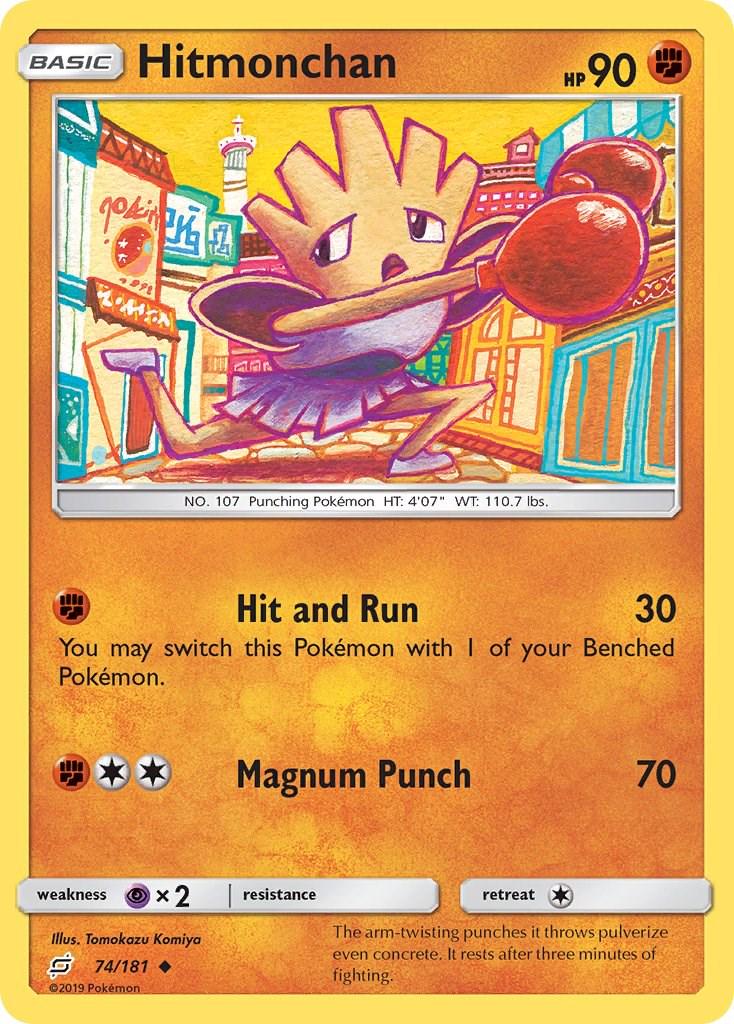 Hitmonchan #74 Pokemon Team Up