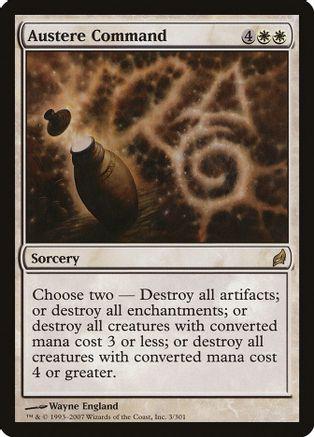 Austere Command Magic Lorwyn
