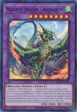 Magikey Dragon - Andrabime MP22-EN144 YuGiOh 2022 Tin of the Pharaoh's Gods Mega Pack