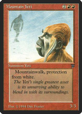Mountain Yeti Magic Legends