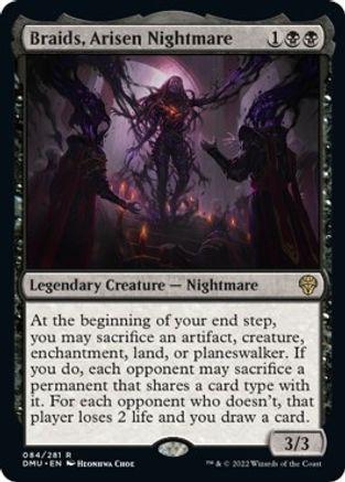 Braids, Arisen Nightmare #84 Magic Dominaria United