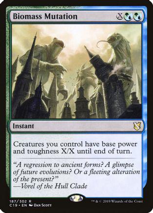Biomass Mutation Magic Commander 2019