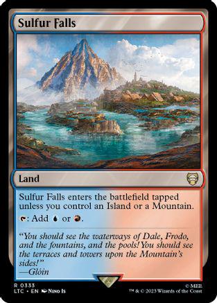 Sulfur Falls #333 Magic Lord of the Rings Commander