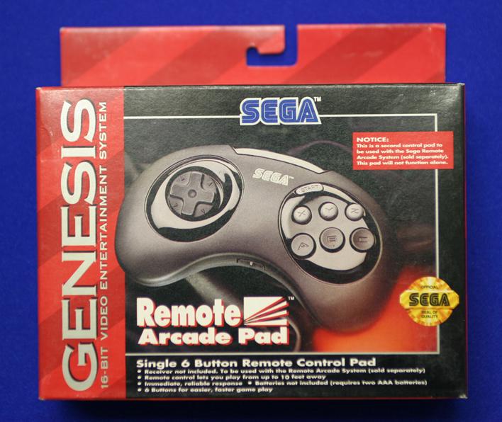 Sega Genesis Remote Arcade Pad Sega Genesis