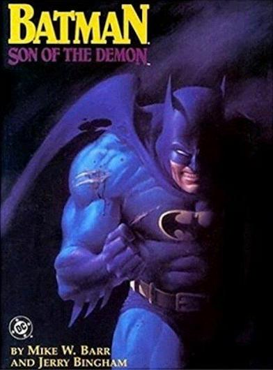 Batman: Son of the Demon (1987) Cover Art