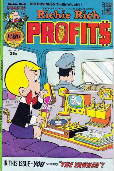 Richie Rich Profits #9 (1976) Comic Books Richie Rich Profits