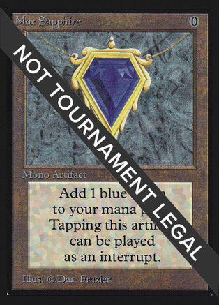 Mox Sapphire #266 Magic Collector's Edition