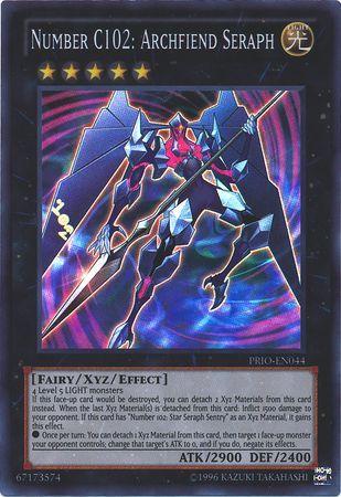 Number C102: Archfiend Seraph PRIO-EN044 YuGiOh Primal Origin