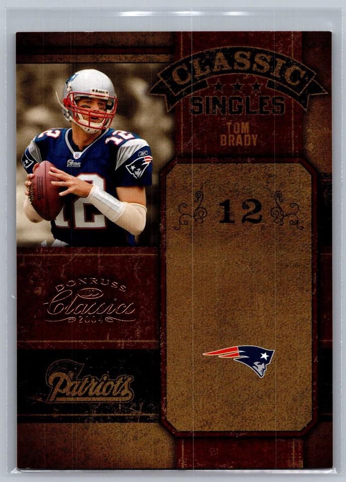 Tom Brady #CS-28 2004 Panini Donruss Classics Football