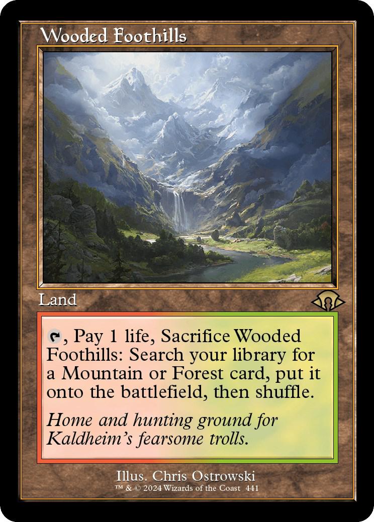 Wooded Foothills #441 Magic Modern Horizons 3