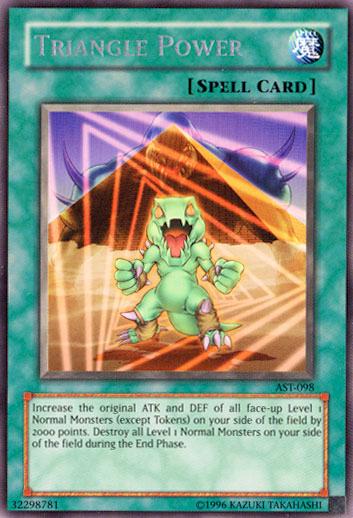 Triangle Power AST-098 YuGiOh Ancient Sanctuary
