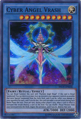 Cyber Angel Vrash INOV-EN036 YuGiOh Invasion: Vengeance