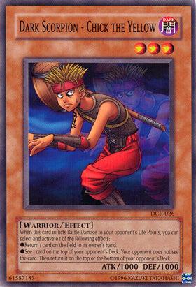 Dark Scorpion - Chick the Yellow DCR-026 YuGiOh Dark Crisis