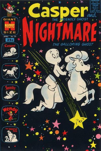 Casper & Nightmare #23 (1969) Comic Books Casper & Nightmare