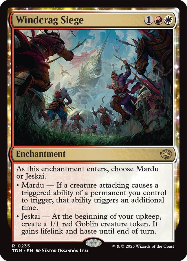 Windcrag Siege #235 Magic Tarkir: Dragonstorm