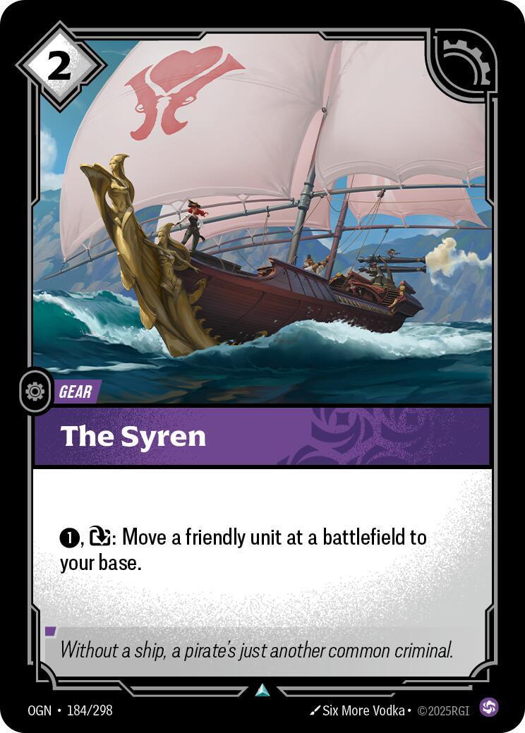 The Syren front