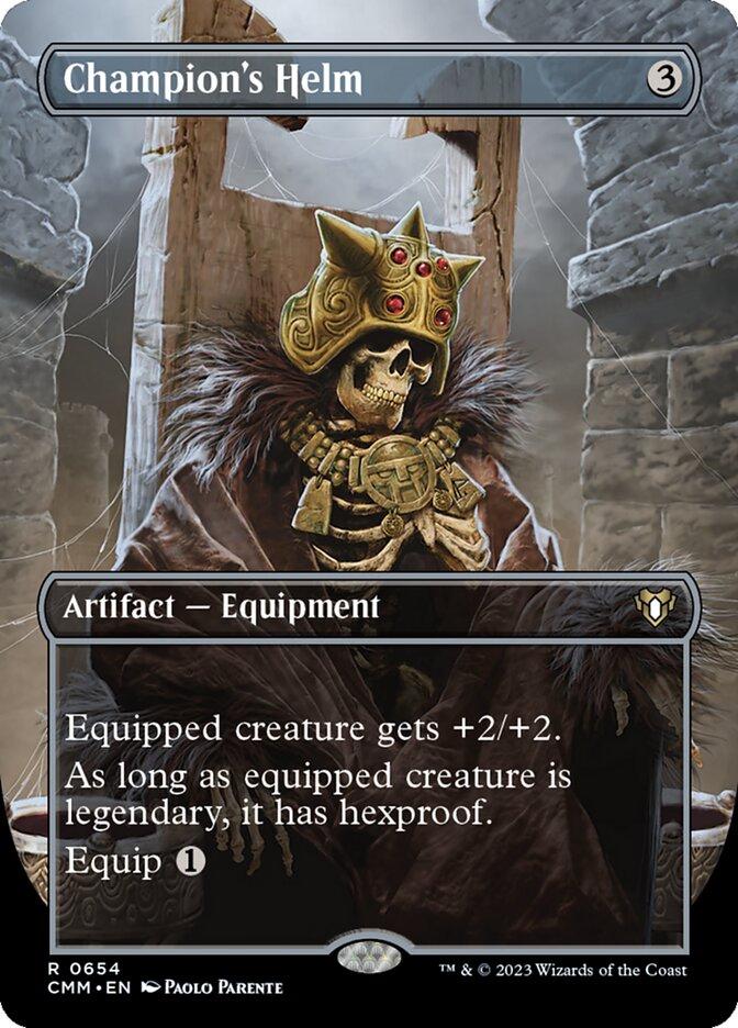 Champion's Helm #654 Magic Commander Masters