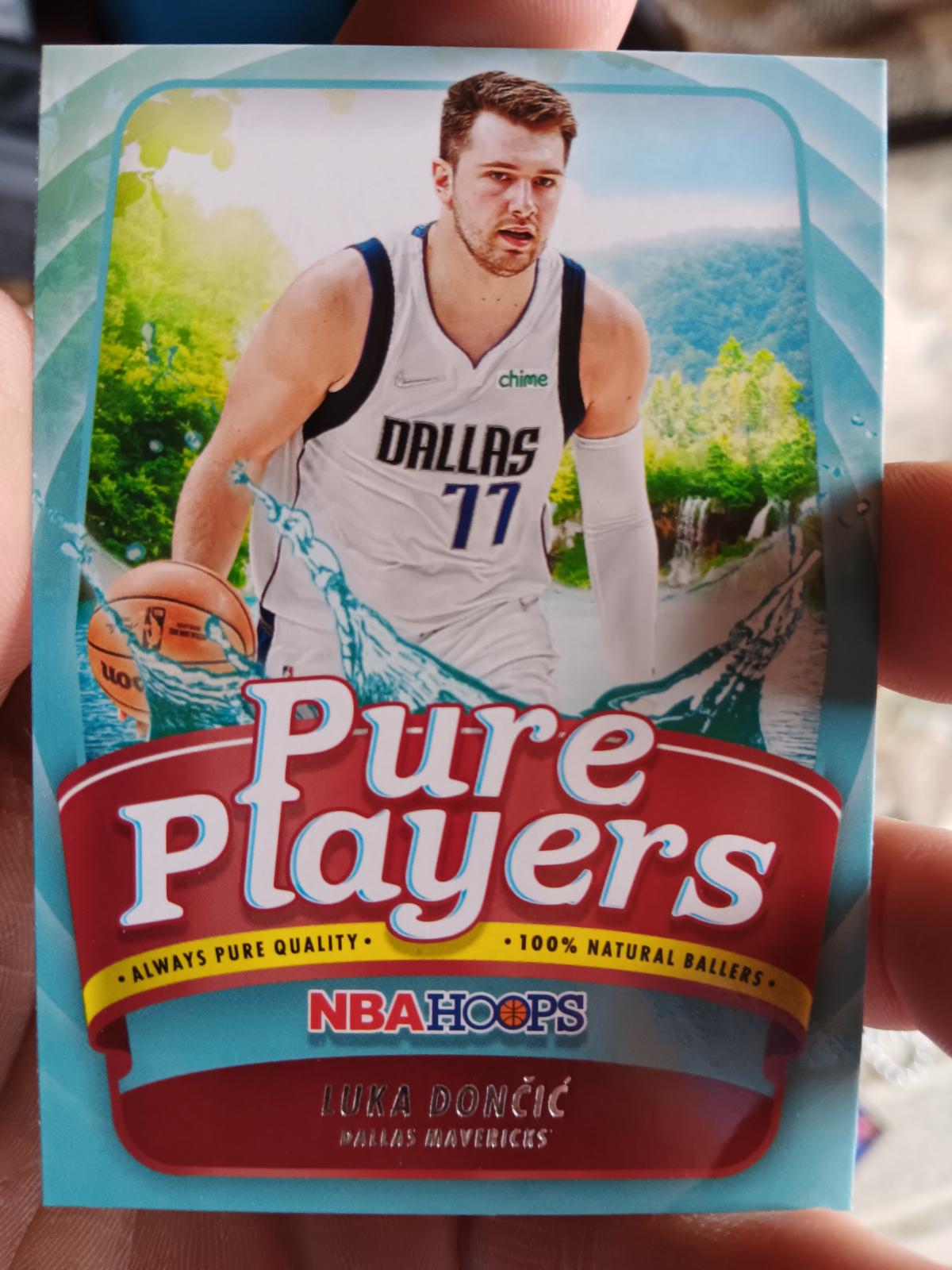 Luka Doncic #7 Basketball Cards 2022 Panini Hoops Pure Players
