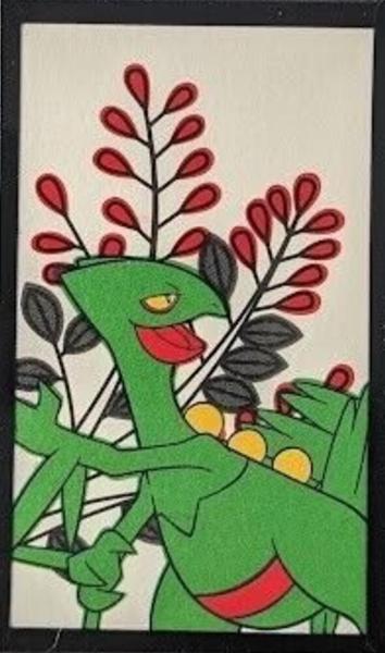 Sceptile (July) Pokemon Japanese Hanafuda