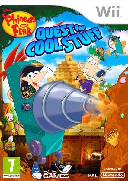 Phineas and Ferb: Quest for Cool Stuff PAL Wii