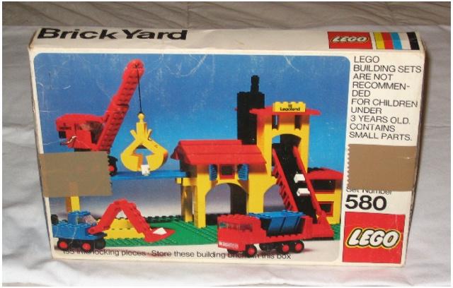 Brick Yard #580 LEGO LEGOLAND