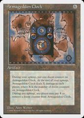 Armageddon Clock [Alternate] Magic 4th Edition Prices