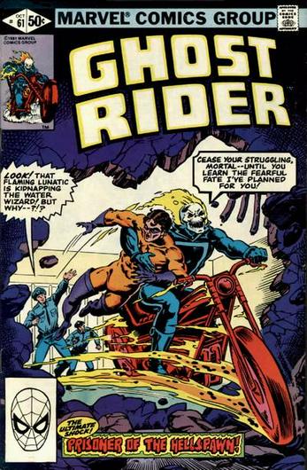 Ghost Rider #61 (1981) Cover Art
