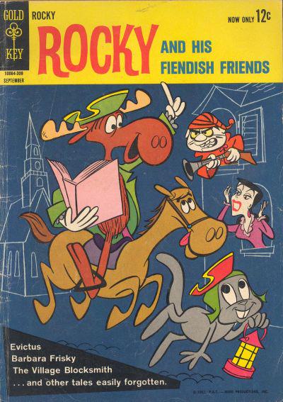 Rocky and His Fiendish Friends #5 (1963) Comic Books Rocky and His Fiendish Friends