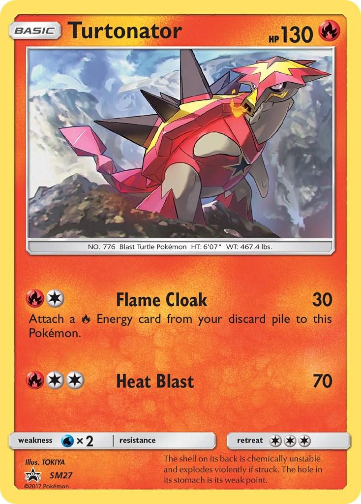 Turtonator #SM27 Pokemon Promo