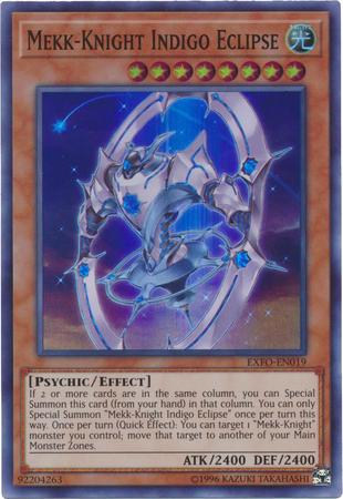 Mekk-Knight Indigo Eclipse EXFO-EN019 YuGiOh Extreme Force
