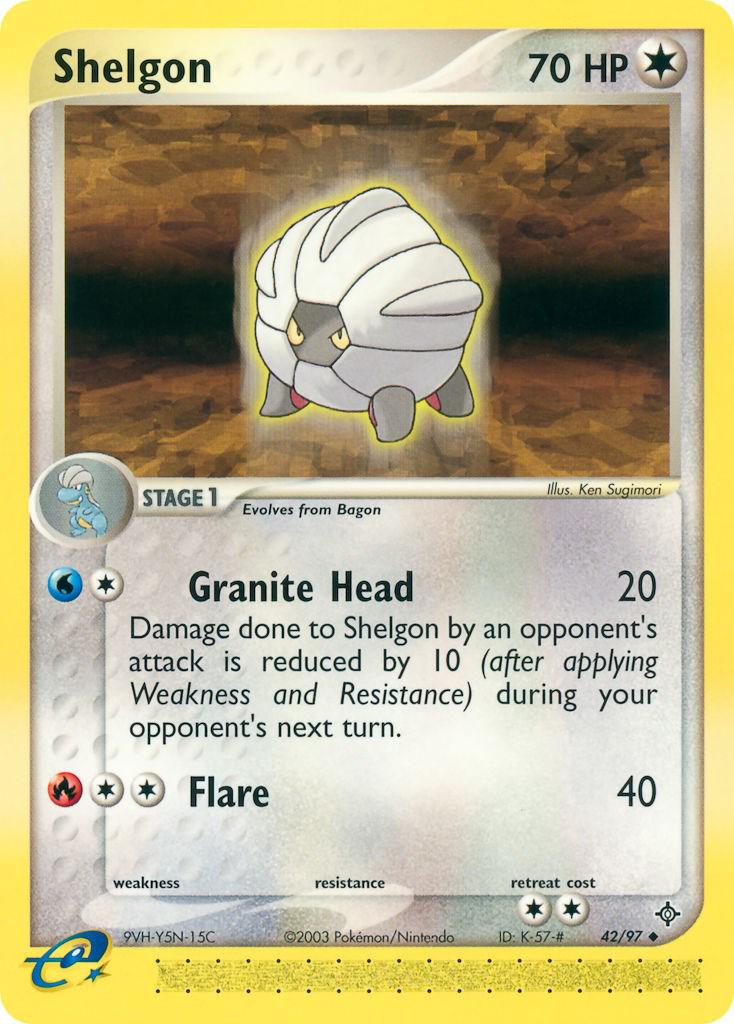 Shelgon #42 Pokemon Dragon