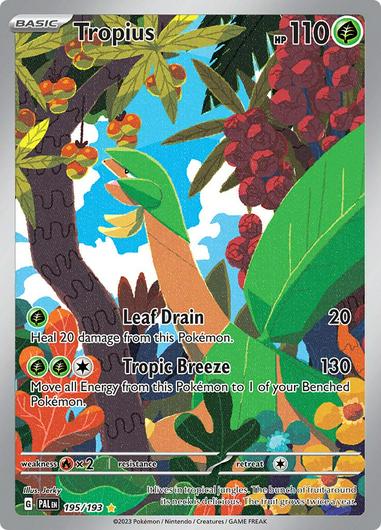 Tropius #195 Cover Art