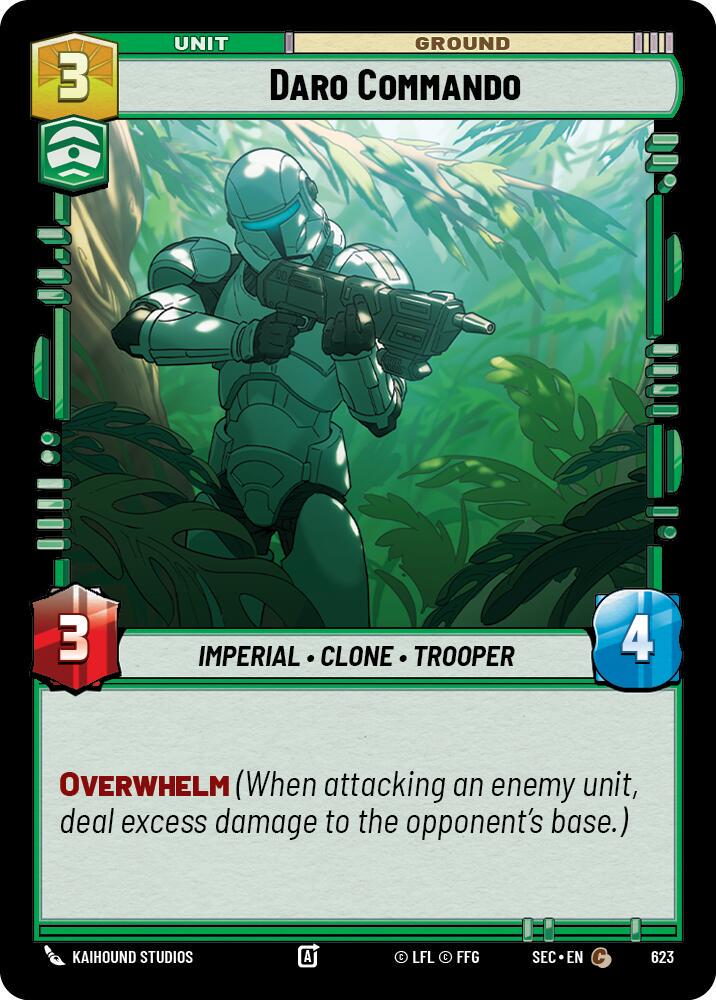 Daro Commando [Foil] #623