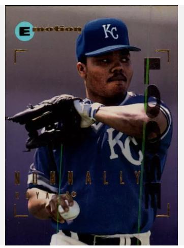 Jon Nunnally #51 Baseball Cards 1995 Emotion