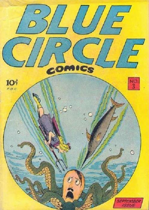 Blue Circle Comics #3 (1944) Comic Books Blue Circle Comics