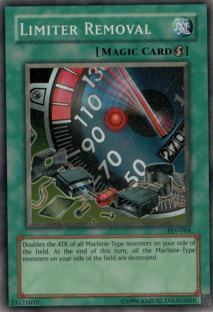 Limiter Removal PSV-064 YuGiOh Pharaoh's Servant