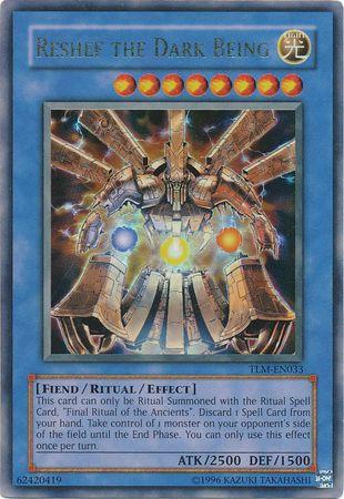 Reshef the Dark Being TLM-EN033 YuGiOh The Lost Millennium