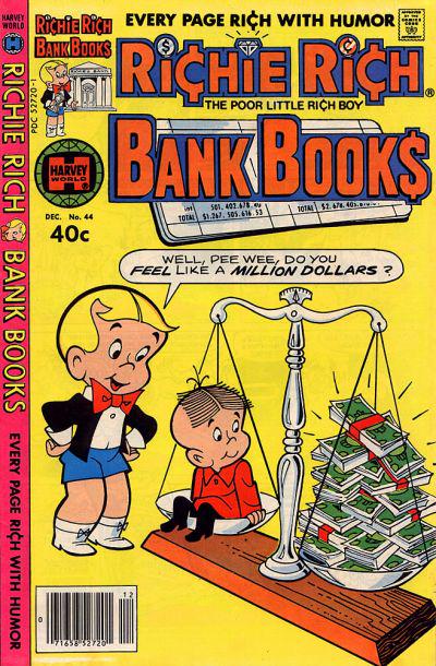 Richie Rich Bank Book #44 (1979) Comic Books Richie Rich Bank Book