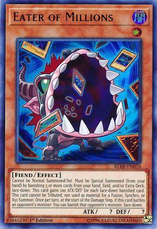 Eater of Millions BLRR-EN078 YuGiOh Battles of Legend: Relentless Revenge