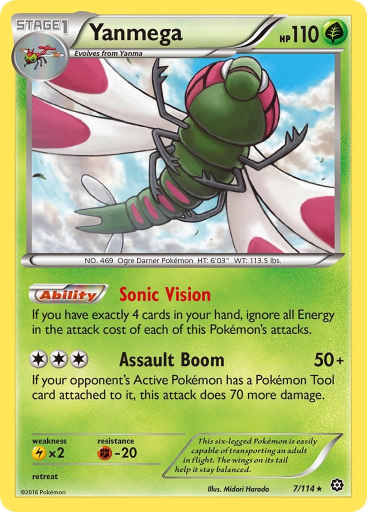 Yanmega #7 Pokemon Steam Siege